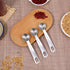 1 Teaspoon Measuring Spoons 3 Pcs Stainless Steel 5ml Small Mini Teaspoon Metal Measuring Spoons for Kitchen Cooking Kitchen CookingSpoon CoffeeSpoon, CreatineSpoon, SteelScoopers Protein Teaspoons