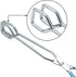 Kitchen Scissor Tongs 10-Inch with Comfort-Grip Handle Heavy Duty Stainless Steel Scissor Cooking Tongs