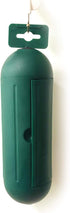 4 Pack Extension Cord Protective Cover Set (Green) | Indoor Outdoor Water-Resistant Holder for Holiday String Lights, Plugs and Wires | Capsule Shaped Protector with Large Compartment