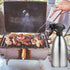 Olive Oil Sprayer, Vinegar Sprayer Dispenser, Safety Exquisitely Stainless Steel Container Seasoning Kitchenware Tools for BBQ, Cooking, Frying and Grilling (17oz (500ML))