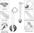 Stainless Steel Measuring Spoons Set with Leveler, 10 Pcs Mini Stackable Teaspoon & Tablespoon for Baking & Cooking, Kitchen Gadgets for Small Amount of Dry or Liquid Ingredients and Spices
