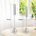 2 Pcs (10" & 12") Stainless Steel Semi-Automatic Whisk, Hand Push Rotary Blender, Hand Push Mixer Stirrer Tool for Cooking Kitchen Home Egg Milk