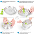 Zulay Adjustable Vegetable Steamer Baskets For Cooking - Foldable Steamer Basket (5.1" to 9") - Expandable Vegetable Steamer Basket Stainless Steel Fits Various Size Pots, Pans, & Pressure Cookers