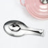 1 PCS Stainless Steel Spoon Rest, Spoon Holder for Stove Top, Utensil Spoon Rest Holder, kitchen utensils Holder for Ladles, Spatula, Cooking Utensils or Kitchen Tools (Silver)