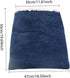 Cat Sleeping Bag Nest - Half-Closed Design - Plush & Fleece - Warm - Navy Blue - 1 Piece