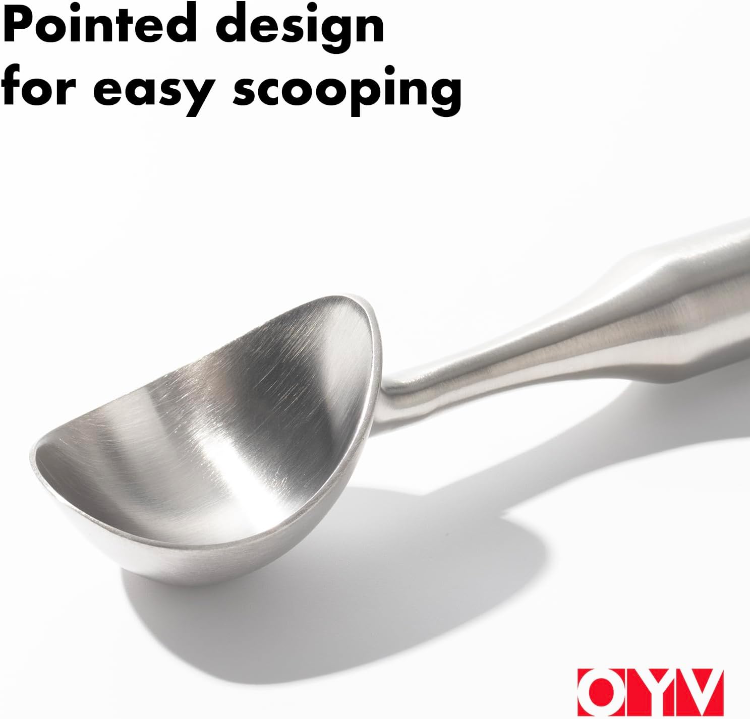 304 Stainless Steel Whisk Set & Stainless Steel Ice Cream Scoop, 3 Pack Whisks and Heavy Duty Scoop for Kitchen Cooking and Dessert Making