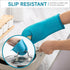 Silicone Oven Mitts- Heat Resistant Gloves with Soft Quilted Lining Oven Mitt Pot Holders for Cooking and BBQ, Teal, Mitt Set