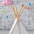 5 Poles Giant Kids Teepee Tent (Natural Canvas)