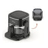 5L 2in1 Air Fryer and Grill, 1400W, Digital Touch Control, Clear Glass Cooking Basket