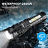 Super Bright 30W 14LED Flashlight White Laser Tactical Torch Lamp for Camping AU
