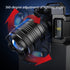 900000LM LED Headlamp Rechargeable Headlight Zoomable Head Torch Lamp Flashlight