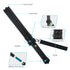 Baseball LED Flashlight Rechargeable Zoom Police Security Torch Baton Lamp Light
