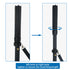 Baseball LED Flashlight Rechargeable Zoom Police Security Torch Baton Lamp Light