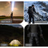 Baseball LED Flashlight Rechargeable Zoom Police Security Torch Baton Lamp Light