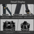 Baseball LED Flashlight Rechargeable Zoom Police Security Torch Baton Lamp Light