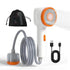 Social Hike Portable Camping Shower Head - Outdoor Rechargeable Pump LED Light