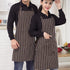 Apron with Pocket 2Pcs Chef Butcher Kitchen Cooking Baking Restaurant Wear - Black White Red