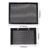24x14CM BBQ Grilling Mesh Reusable Bag Outdoor Camping Barbecue Grill Mats Cooking Pads - Black