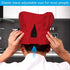 Adjustable Chef Cap with Elastic Band for Kitchen Cooking Baking Catering Use - Red