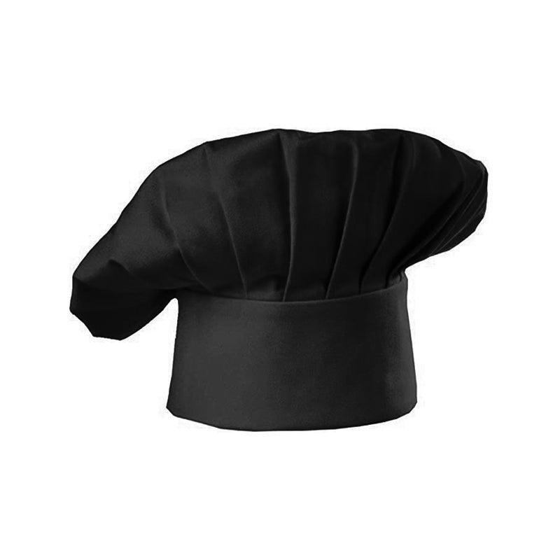 Adjustable Chef Cap with Elastic Band for Kitchen Cooking Baking Catering Use - Red