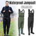 Waterproof Ultra Light Breathable Wading Pants Nylon Half Length Gear - Army green-46