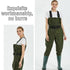 Waterproof Ultra Light Breathable Wading Pants Nylon Half Length Gear - Black-46