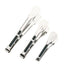 3pcs Stainless Steel Food Holders Kitchen Grill Steak Food Holder Cooking Tools