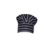 Adjustable Chef Cap with Elastic Band for Kitchen Cooking Baking Catering Use - Black Flatware