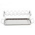 Foldable Stainless Steel Barbecue Grill Rack for Chicken Legs Outdoor Cooking