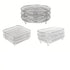 Air Fryer Grill Rack Multi Layer Removable Shelf Mesh Rack for Cooking BBQ - Rectangle