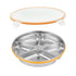 Multi Compartment Lunch Box with Lid Five Compartments Food Storage Fruit Plate