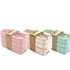 Lunch Box 3-Layer Bento Food Container 900ml with Spoon Fork Portable Student Use - Beige