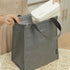 M Size Lunch Bag Thermal Insulated Box Bento Pouch Food Tote Work School Picnic - Navy