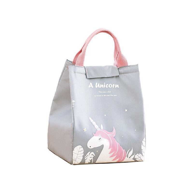 Portable Insulated Thermal Lunch Box Carry Tote Picnic Case Storage Bag 18x24x15cm - E02 (18x24x15cm)