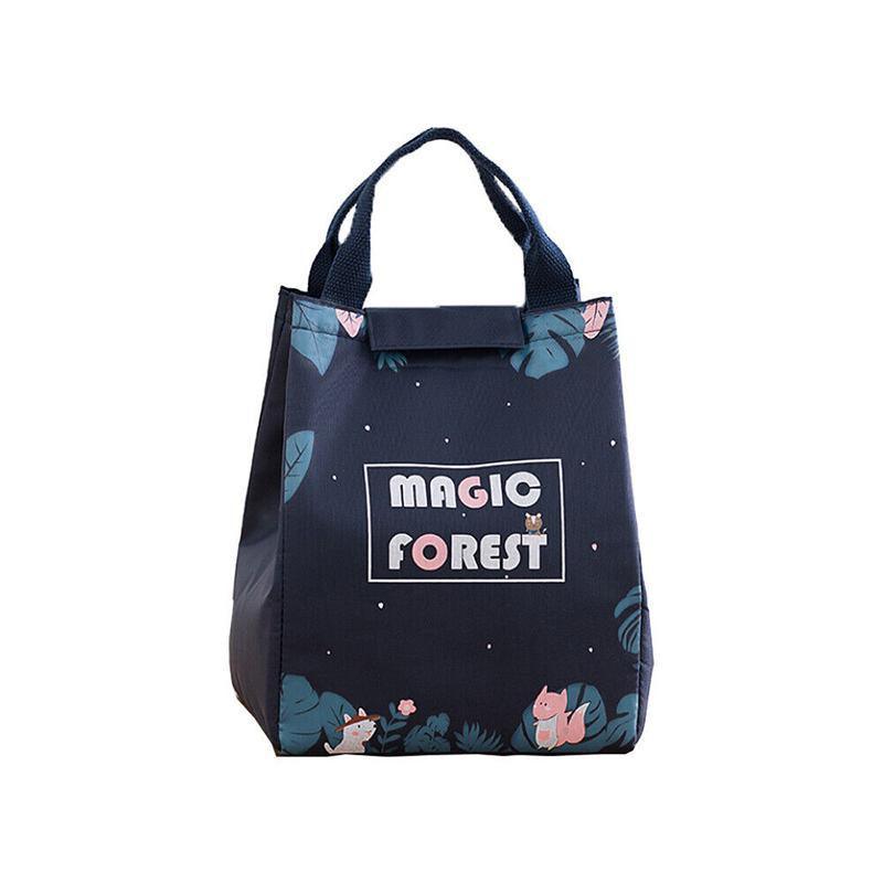 Portable Insulated Thermal Lunch Box Carry Tote Picnic Case Storage Bag 18x24x15cm - E05 (18x24x15cm)