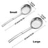 Oil Separator Spoon Mesh Fine Hole Filter Degreasing Residue Cooking Tool - Samll