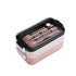 Bento Box Lunch Containers Food Microwave Stainless Portable Dinnerware Au - Blue