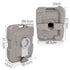 10L Outdoor Portable Camping Toilet Bonus Carry Bag