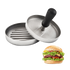 Large Round Hamburger Patty Maker Grill Press Burger Metal Mold Cooking Tools
