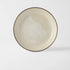 Plate High Rim 22.5cm White Sendan Glaze