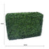 Portable Artificial Boxwood Hedge UV Resistant 75cm High 100cm Long
