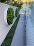 Portable Boxwood Hedge UV Resistant 25cm High 100cm Long