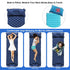 Blue Portable Outdoor Inflatable Mat - Foot-Operated Camping Sleeping Pad