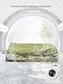 Grey Ultra-Stretch Sleeping Bag Liner - Portable & Lightweight Envelope Sleep Sack for Camping & Travel