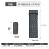 2pc Ultralight Inflatable Camping Sleeping Mat with Integrated Pillow - Waterproof 40D Nylon TPU(Grey)