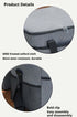 Small Insulated Lunch Bag 10L Cooler Tote Box with Shoulder Strap Leakproof Thermal Meal Prep Carrier for Work School Picnic Navy Blue