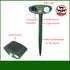Model 703 Solar Powered Animal Repeller - Advanced Ultrasonic, Alarm & Flashing Light System