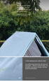 Single Person Off-Ground Camping Tent Portable Folding Bed Cover with Mosquito Net UV-Resistant Fishing Tent Light Khaki