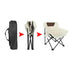 Green Outdoor Folding Camping Chair - Portable Lounge Chair, Lightweight Beach Chair, Fishing Stool, and Picnic Seat, Perfect for Outdoor Adventures