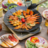 BUYDEEM Grill Pan Nonstick 36cm Round BBQ Griddle Indoor or Outdoor Cooking